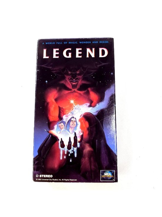 MCA Universal Other - Legend VHS 1986 Fantasy Adventure Movie Tom Cruise, Ridley Scott